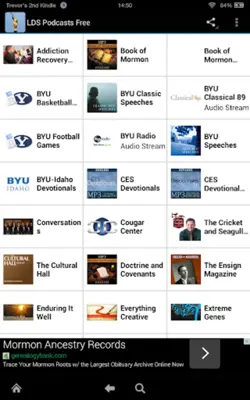 LDS Podcasts Free android App screenshot 1