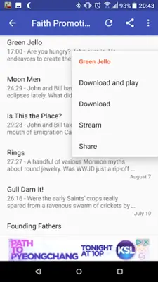 LDS Podcasts Free android App screenshot 4